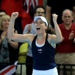 Konta battles back to victory in Morocco