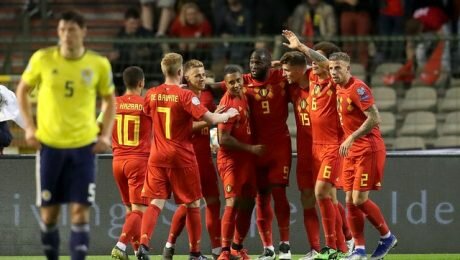 Belgium gave us ‘footballing lesson’ – Scotland winger Fraser